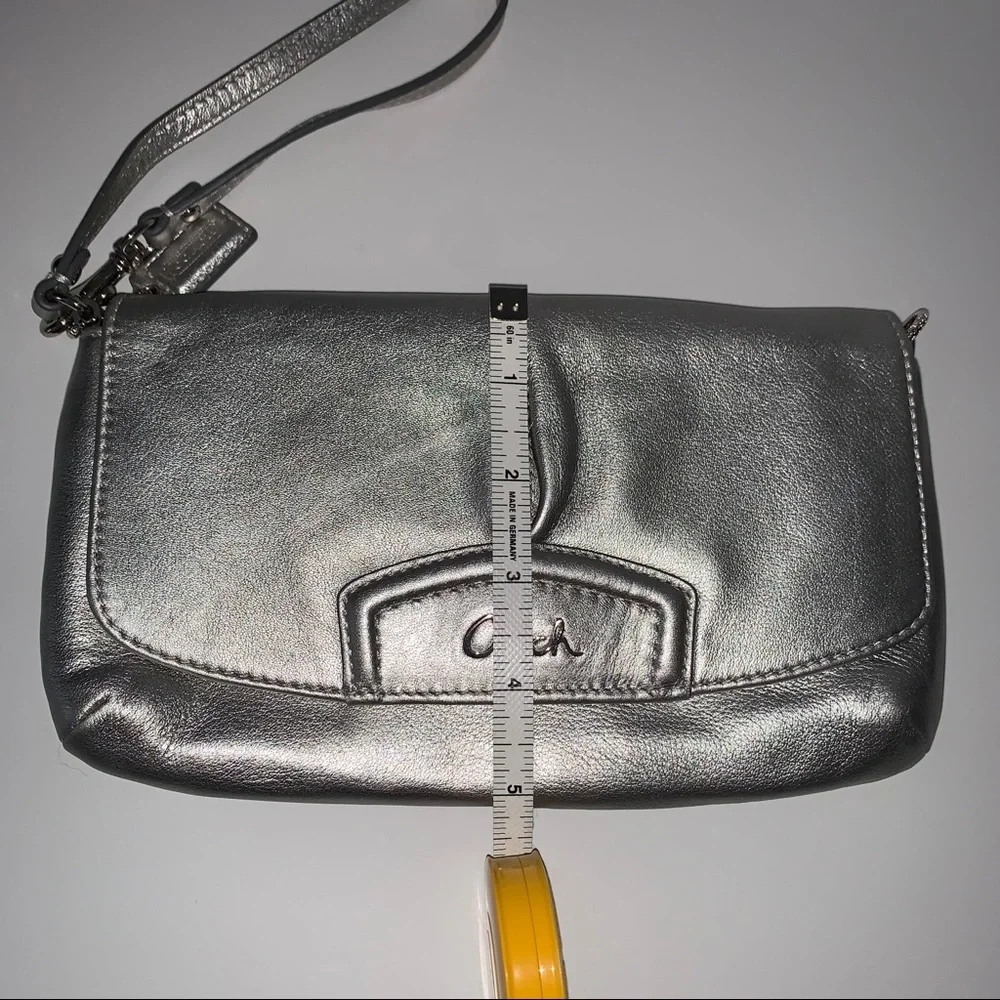 Coach Silver Wristlet
